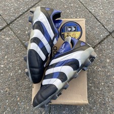 Adidas Accelerator L Predator OG 1998 Vintage US8 41 1/3 calcio da collezione rare