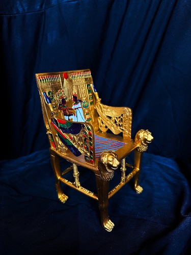 Trono leoni tutankhamon - leoni,