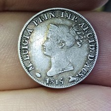 Ducato di Parma Maria Luigia D'Austria 5 Soldi 1815, OTTIMO AFFARE !