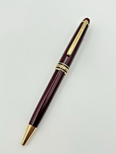 Montblanc Meisterstuck 164 burgundy gold line bordeaux sfera ballpoint pen