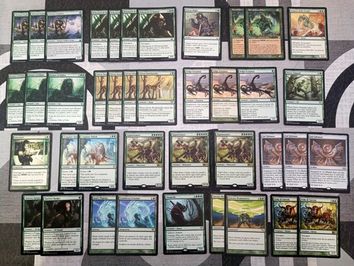 Mazzo carte magic - mono, verde