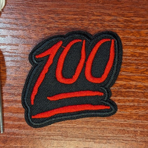 Patch 100 emoji - patch, testo