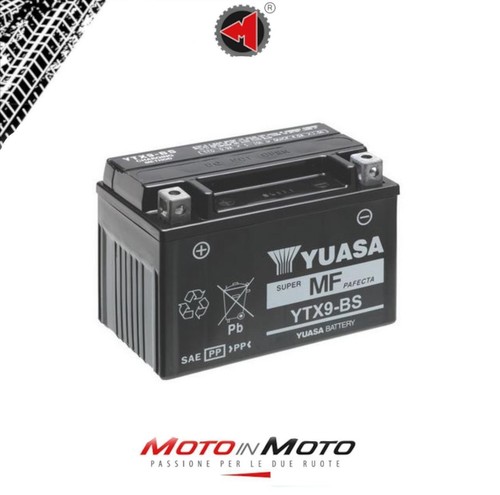 Batteria yuasa ytx9 12v 8ah - yuasa, ytx9-bs
