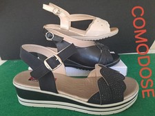 SANDALI DONNA  ZEPPA BASSA