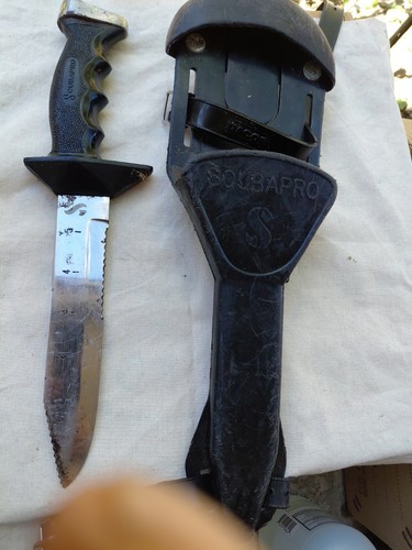 Coltello subacqueo vintage