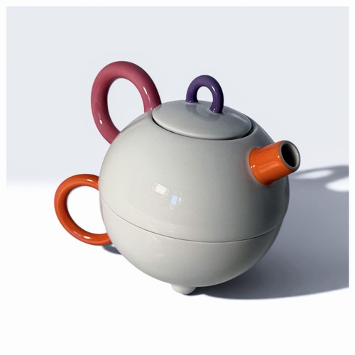 Teiera ceramica vintage - teiera,