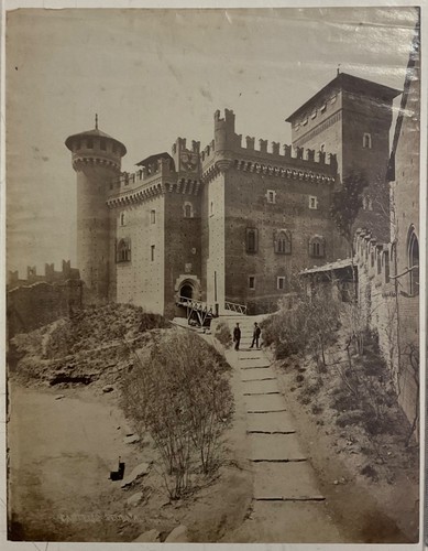 Torino castello feudale grande - castello,