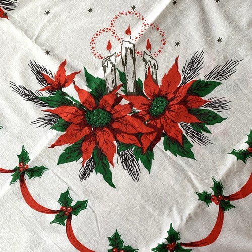 Tovaglia natalizia vintage - vintage, 59"