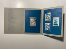 1977 Folder Precursore XIX Giornata Francobollo Francobollo Argento Lire 70 P12