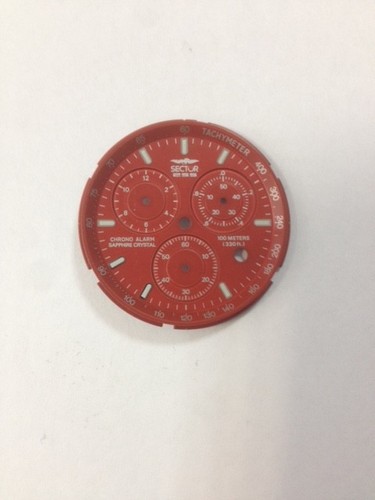 Quadrante sector 255 rosso - quadrante,