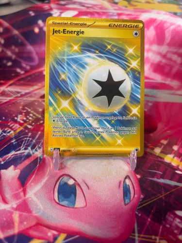 Carta pokemon energia jet - carta,