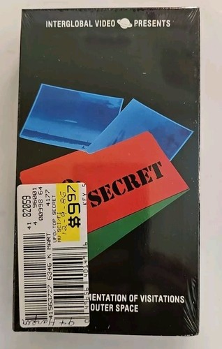 Ufo top secret vhs sealed - ufo:,