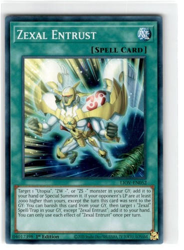 Zexal entrust 1 - yu-gi-oh!,