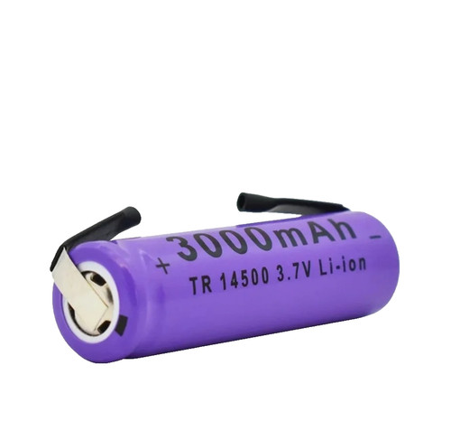 Batteria 14500 3000mah pila - batteria,