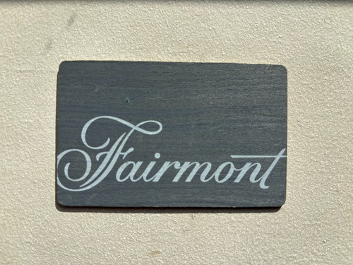 Fairmont chiave hotel - chiave, legno