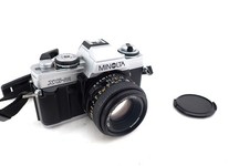 Minolta XG-M con MD 50 mm /