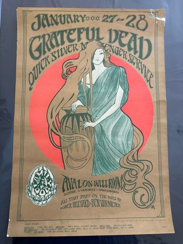 Poster 1967 grateful - poster,