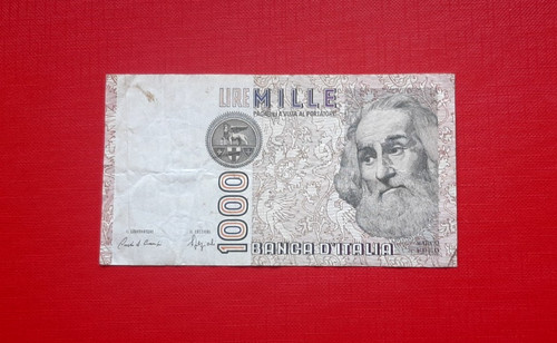 Billet italie 1000 lire - ,,