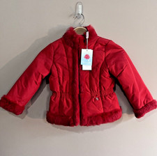 NWT Blumarine Baby Fur Trimmed