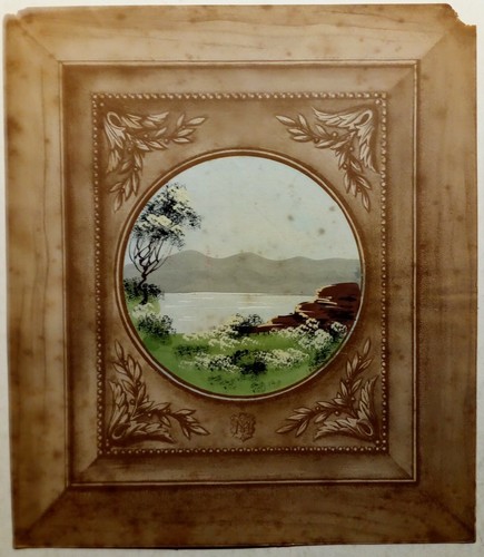 Dipinto tempera paesaggio - dipinto,