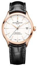 Orologio uomo Baume & Mercier Clifton Baumatic COSC automatico oro rosa 18 carati M0A10469