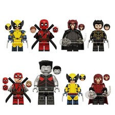 8x Minifigure Supereroi X-Men