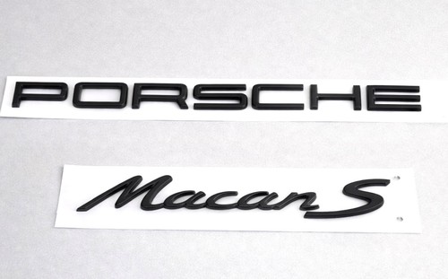 Logo scritta porsche macan - porsche,
