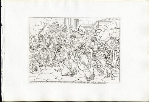 Bartolomeo pinelli tiberio - bartolomeo, pinelli,
