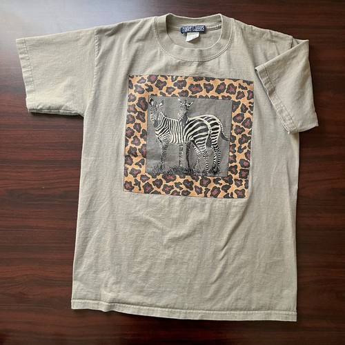Shirt zebrata vintage stampa - vintage,