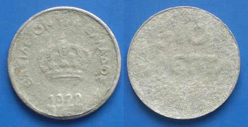 Grecia regno lepta 1922 - grecia,