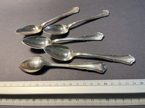 Cucchiaini vintage placcati - 5,