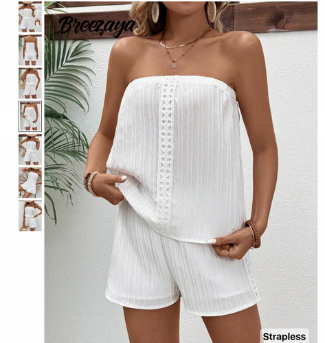 Completo donna coord bianco