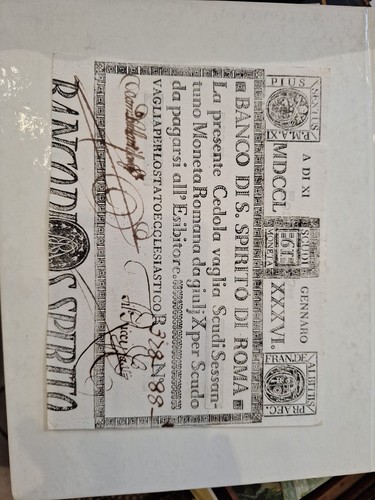 Rara cedola storica del - cedola,