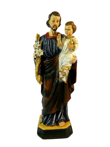 Statua san giuseppe con - 20,