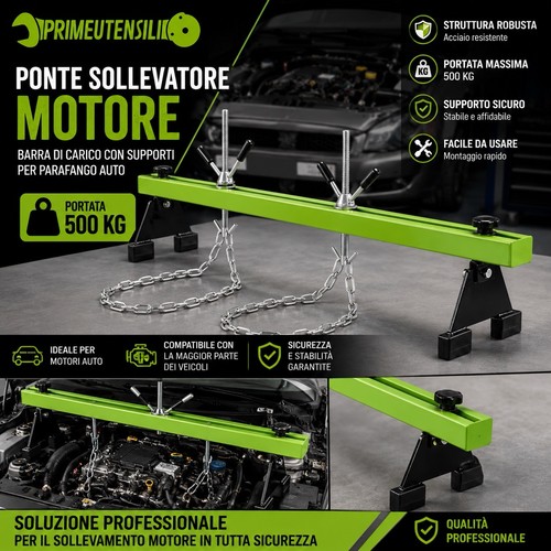 Ponte sollevatore motore - ponte, barra
