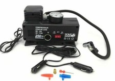 MINI COMPRESSORE PER AUTO CANOTTI BICI GONFIABILI CON SPINA 220V - 12V PORTATILE