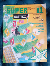 Rivista SUPERSINC N.11 del 1985 - Super Sinc Spectrum ZX ZX81