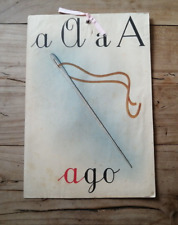 SCUOLA-ALFABETIERE VINTAGE-VOCALE