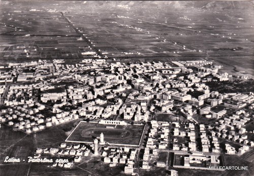 Latina panorama aereo - latina:,