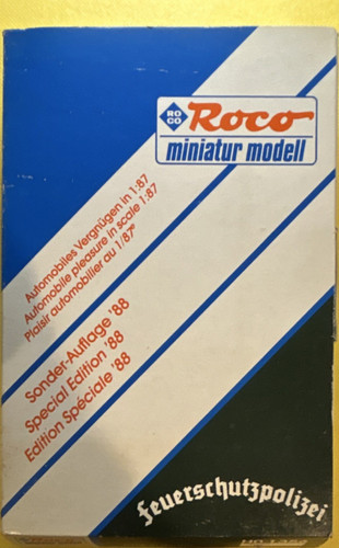 Roco 1356 polizia vigili del - roco,