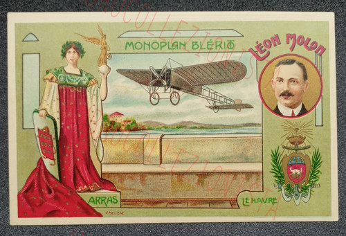 Cartolina aviazione monoplan - -,