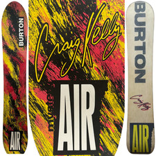 RARO Snowboard Giallo Firmato
