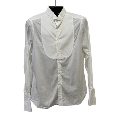 Camicia smoking bianca isaia - camicia,