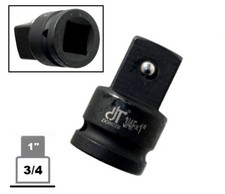 ADATTATORE PER BUSSOLE AD IMPATTO  3/4" FEMMINA - 1" MASCHIO IN ACCIAIO FORGIATO