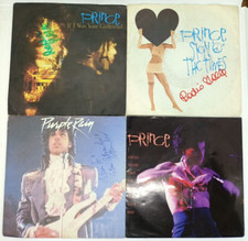 LOTTO 5x PRINCE Purple rain escape sign times 7" 45 giri disco vinile