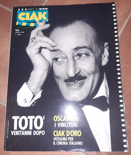 Ciak rivista 1987 toto - n.4,