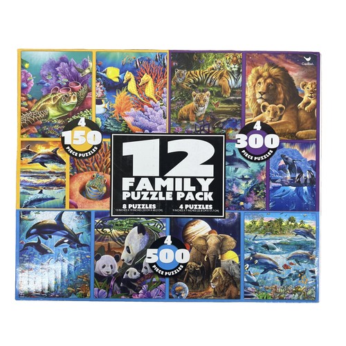 Confezione puzzle famiglia - confezione,
