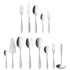Villeroy & Boch, Arthur Spazzolato, Servizio Posate satinate 68 Pezzi, Acciaio