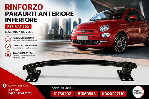 Rinforzo paraurti anteriore - rinforzo,