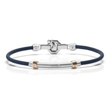 Bracciale uomo BARAKA BR283081RODB190004 oro rosa argento PVD diamanti bianchi